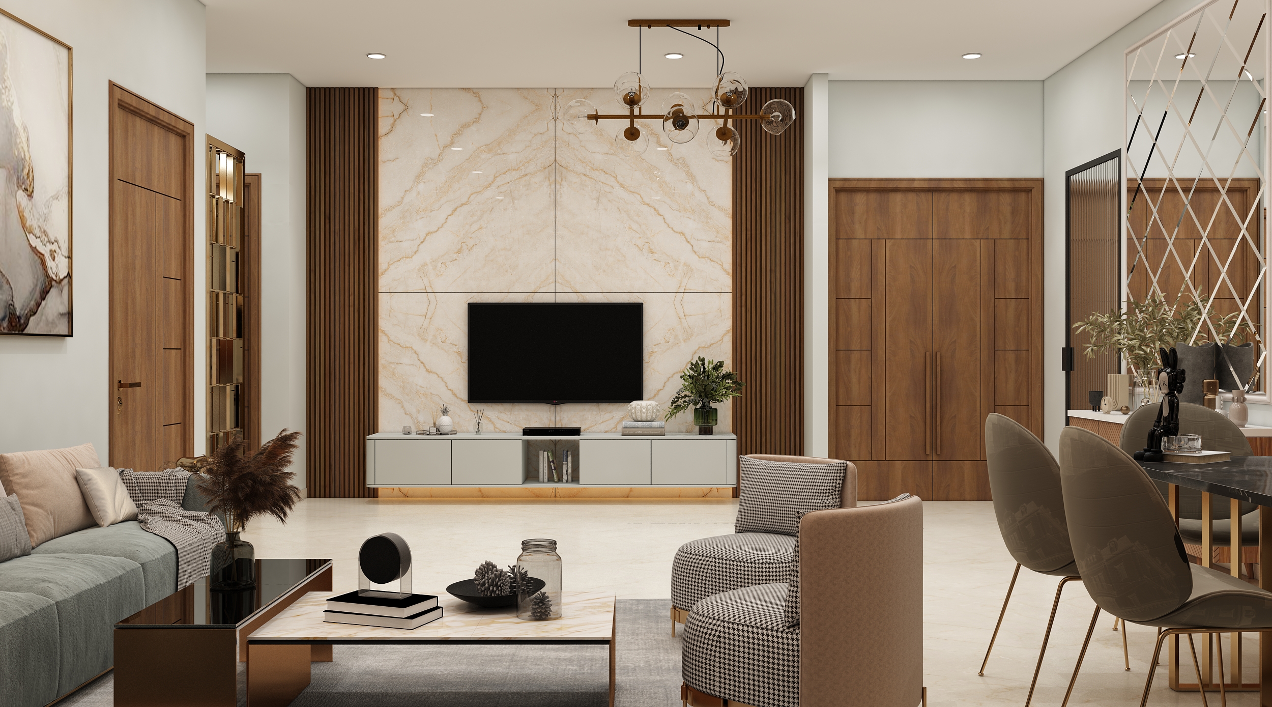 Luxurious Living Space